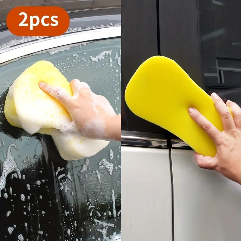 High Density Car Washing Sponges 8 Shaped Sponges Block Car Cleaning Waxing Tools Cleaning Accessories Car Cleaning Supplie